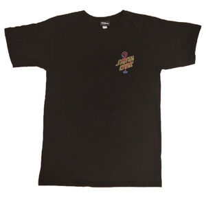 3/$20 Santa Cruz Skateboards Black Flamingo T-shirt